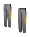 Colosseum Big Boys And Girls Gray Lsu Tigers The Gang Pants In Gray