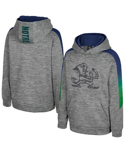 Colosseum Kids' Big Boys And Girls Gray Notre Dame Fighting Irish The Gang Hoodie