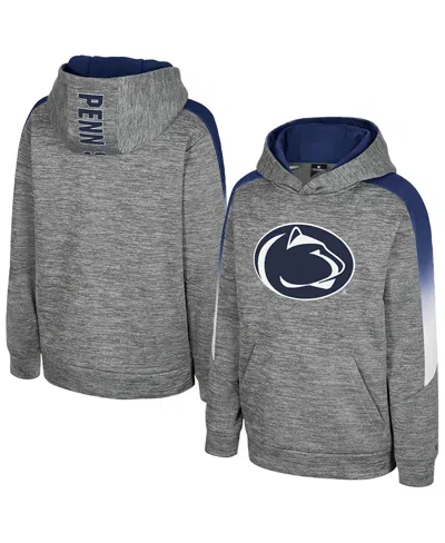 Colosseum Kids' Big Boys And Girls Gray Penn State Nittany Lions The Gang Hoodie