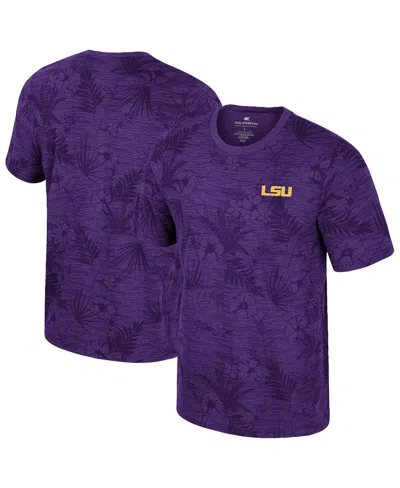 Colosseum Kids' Big Boys And Girls Purple Lsu Tigers Fern T-shirt