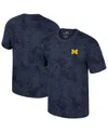 Colosseum Big Boys And Girlsâ Navy Michigan Wolverines Fern T-shirt In Blue