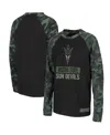 Colosseum Big Boys Black, Camo Arizona State Sun Devils Oht Military In Black,camo