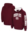 Colosseum Big Boys  Maroon Mississippi State Bulldogs 2-hit Team Pullover Hoodie In Maroon