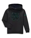 Colosseum Big Boys Charcoal Notre Dame Fighting Irish Big Logo Pullover Hoodie In Charcoal