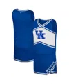 Colosseum Big Girls 2-piece Royal Kentucky Wildcats Cheerleader Top And Skirt Set In Royal