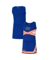 Colosseum Big Girls  Royal Florida Gators Carousel Cheerleader Set In Royal