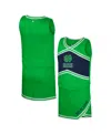 Colosseum Big Girls Green Notre Dame Fighting Irish Cheerleader Top Skirt Set In Green