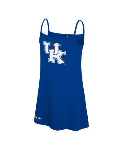 Colosseum Kids' Big Girls Royal Kentucky Wildcats Brook Tank Dress In Blue