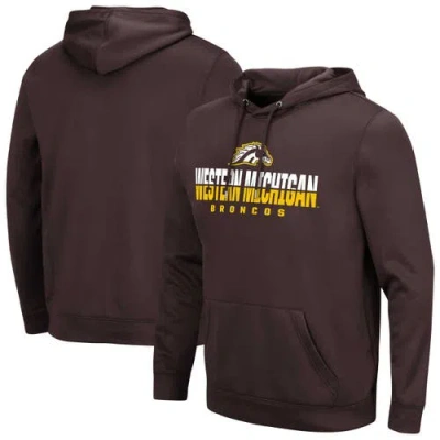 Colosseum Brown Western Michigan Broncos Lantern Pullover Hoodie