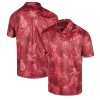 Colosseum Cardinal Arkansas Razorbacks Palms Team Polo In Cardinal