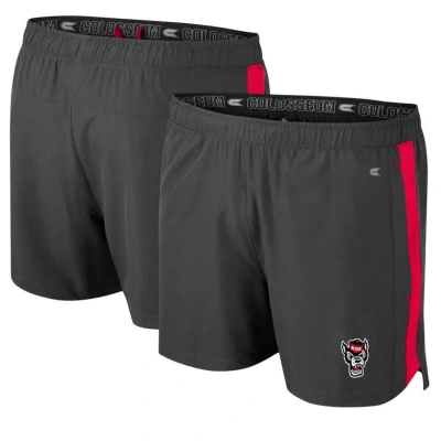 Colosseum Charcoal Nc State Wolfpack Langmore Shorts