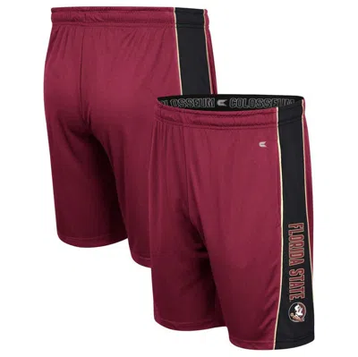 Colosseum Men's  Garnet Florida State Seminoles Panel Shorts