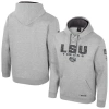 Colosseum Heather Gray Lsu Tigers Oorah Oht Military Appreciation Pullover Hoodie In Heather Gray