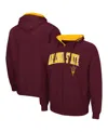Colosseum Men's Maroon Arizona State Sun Devils Arch Logo 3.0 Full-zip Hoodie In Maroon