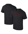 Colosseum Men's Black Arkansas Razorbacks Color Pop Active Blend T-shirt In Black
