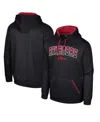 Colosseum Men's Black Arkansas Razorbacks Reese Pullover Hoodie In Black