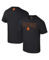 Colosseum Men's Black Clemson Tigers Color Pop Active Blend T-shirt In Black