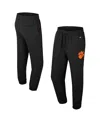 Colosseum Men's Black Clemson Tigers Revolution Jogger Pants In Black