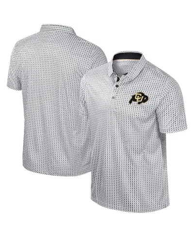 Colosseum Men's Black Colorado Buffaloes Big Tall Marty Rival Polo Shirt