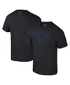 Colosseum Men's Black Duke Blue Devils Color Pop Active Blend T-shirt In Black