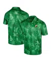 Colosseum Men's Black Iowa Hawkeyes Big Tall Palms Polo In Oregon
