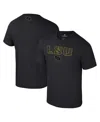 Colosseum Men's Black Lsu Tigers Color Pop Active Blend T-shirt In Black