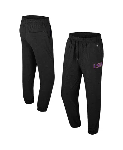 Colosseum Men's Black Lsu Tigers Revolution Jogger Pants