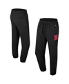 Colosseum Men's Black Nebraska Huskers Revolution Jogger Pants In Black