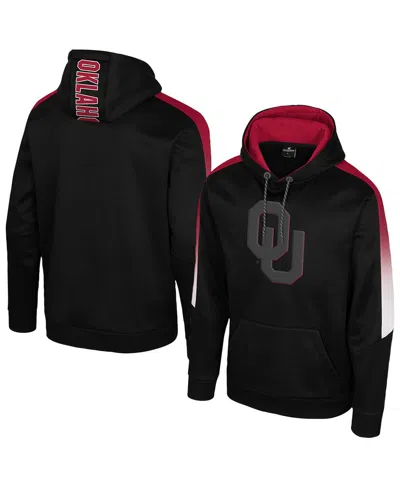 Colosseum Men's Black Oklahoma Sooners The Gang Blackout Hoodie