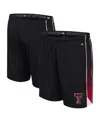Colosseum Men's Black Texas Tech Red Raiders Online Shorts In Black