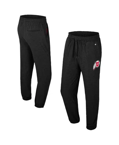 COLOSSEUM MEN'S BLACK UTAH UTES REVOLUTION JOGGER PANTS