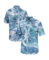 Colosseum Men's Blue Virginia Cavaliers Realtree Aspect Charter Full-button Fishing Shirt In Blue,realtree Camo