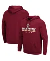 Colosseum Men's Maroon Boston College Eagles Lantern Pullover Hoodie In Maroon