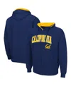Colosseum Men's Cal Bears Arch Logo 3.0 Full-zip Hoodie In Navy