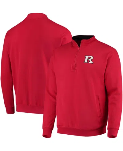 Colosseum Men's Rutgers Scarlet Knights Tortugas Logo Quarter-zip Jacket