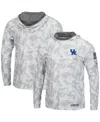 Colosseum Men's  Arctic Camo Kentucky Wildcats Oht Military-inspired Appreciation Long Sleeve Hoodie In Arctic Camo