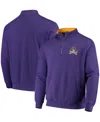 Colosseum Men's Purple Ecu Pirates Tortugas Logo Quarter-zip Jacket In Purple