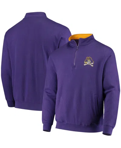 COLOSSEUM MEN'S COLOSSEUM ECU PIRATES TORTUGAS LOGO QUARTER-ZIP JACKET