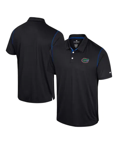 Colosseum Men's  Black Florida Gators Cameron Polo Shirt