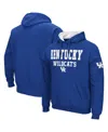 Colosseum Men's Kentucky Wildcats Sunrise Pullover Hoodie In Royal