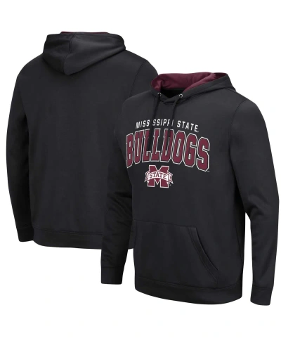 Colosseum Men's  Black Mississippi State Bulldogs Resistanceâ Pullover Hoodie
