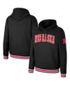 Colosseum Men's  Black Nebraska Huskers Varsity Arch Pullover Hoodie In Black