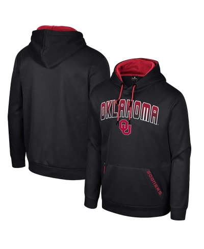 Colosseum Men's  Black Oklahoma Sooners Reese Pullover Hoodie