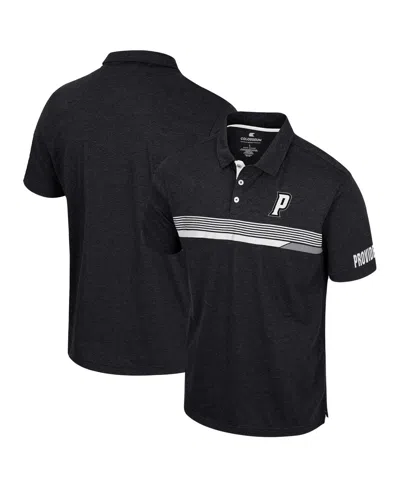 Colosseum Men's  Black Providence Friars No Problemo Polo Shirt
