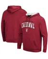 Colosseum Men's Stanford Cardinal Resistance Pullover Hoodie In Cardinal