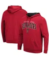 Colosseum Men's Texas Tech Red Raiders Resistanceâ Pullover Hoodie In Red