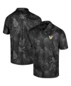Colosseum Men's  Black Vanderbilt Commodores Palms Team Polo Shirt In Black