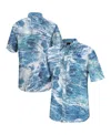 Colosseum Men's  Blue Air Force Falcons Realtree Aspect Charter Full-button Fishing Shirt In Blue