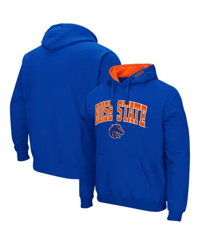 Colosseum Men's  Boise State Broncos Arch And Logo 3.0 Pullover Hoodie In Royal