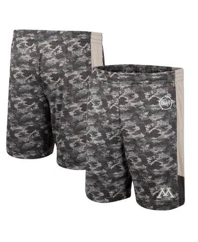 Colosseum Men's  Camo Minnesota Golden Gophers Oht Military-inspired Appreciation Terminal Shorts